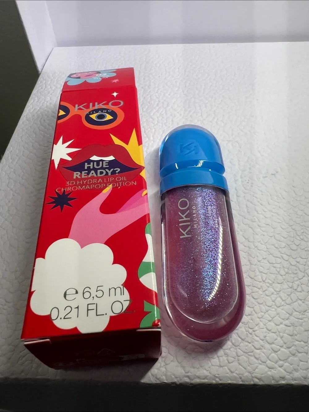KIKO 3D Hydra Lip Oil - Chromapop edition - 02 Sugar Plum